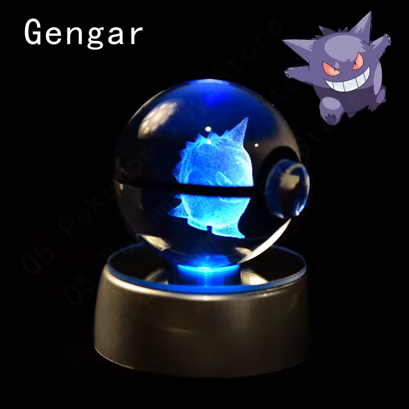 Pokémon 3D Crystal Ball LED Night Light – Collector’s Edition