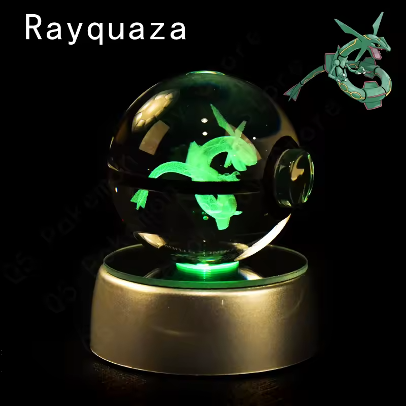 Pokémon 3D Crystal Ball LED Night Light – Collector’s Edition