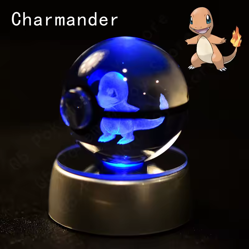 Pokémon 3D Crystal Ball LED Night Light – Collector’s Edition
