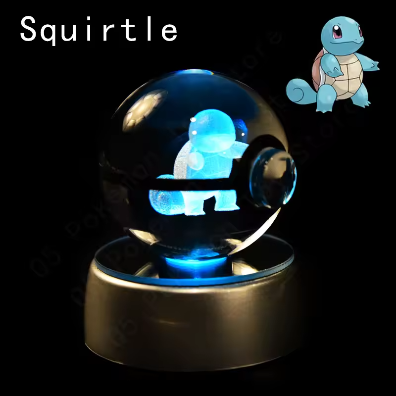Pokémon 3D Crystal Ball LED Night Light – Collector’s Edition