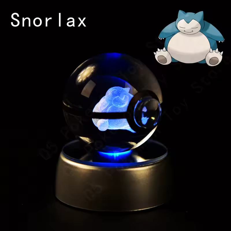 Pokémon 3D Crystal Ball LED Night Light – Collector’s Edition