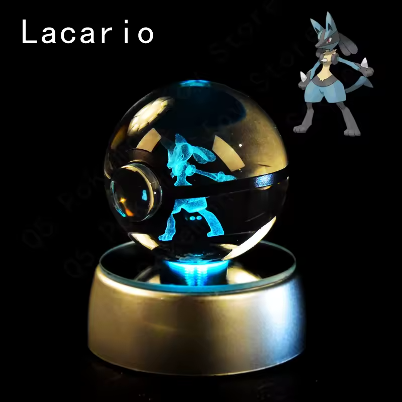Pokémon 3D Crystal Ball LED Night Light – Collector’s Edition