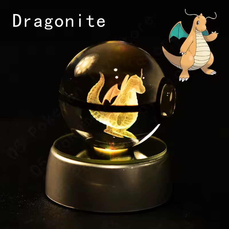 Pokémon 3D Crystal Ball LED Night Light – Collector’s Edition