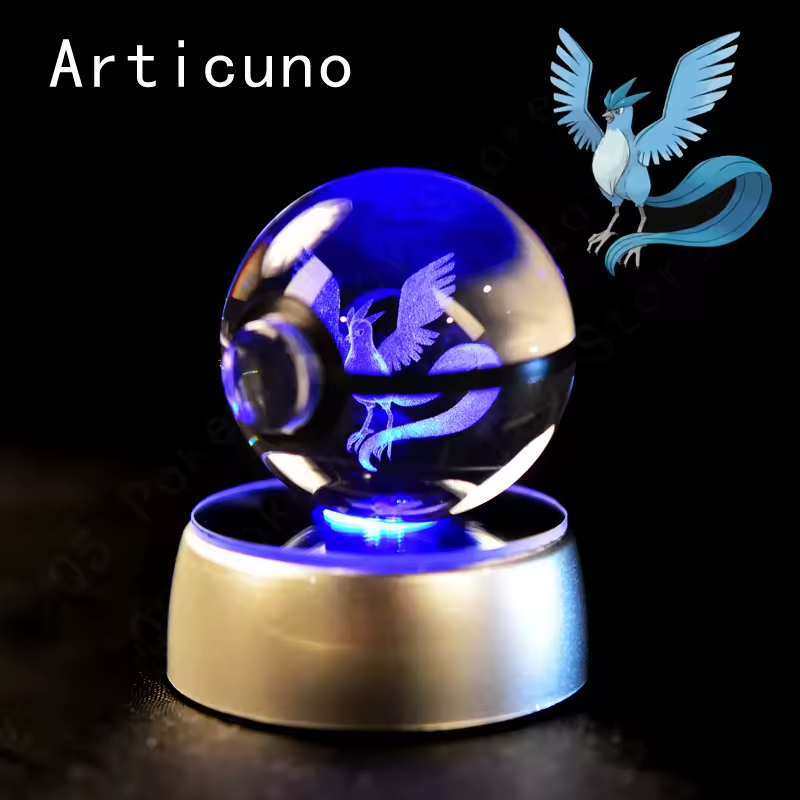 Pokémon 3D Crystal Ball LED Night Light – Collector’s Edition