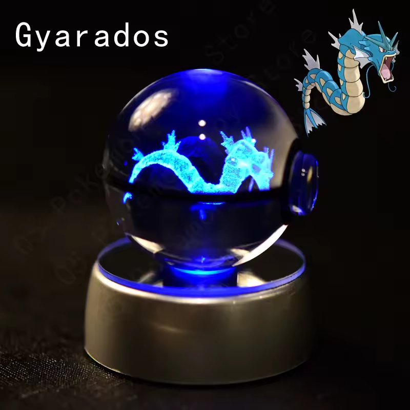 Pokémon 3D Crystal Ball LED Night Light – Collector’s Edition