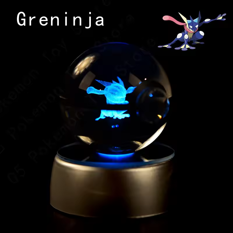 Pokémon 3D Crystal Ball LED Night Light – Collector’s Edition