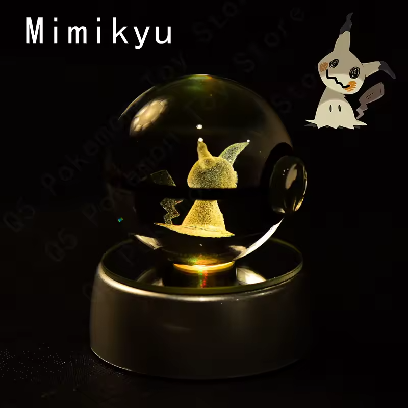 Pokémon 3D Crystal Ball LED Night Light – Collector’s Edition