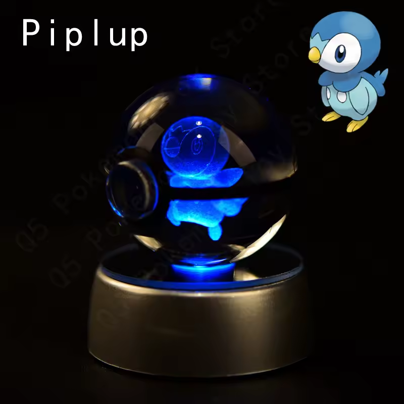 Pokémon 3D Crystal Ball LED Night Light – Collector’s Edition