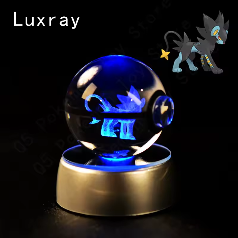 Pokémon 3D Crystal Ball LED Night Light – Collector’s Edition