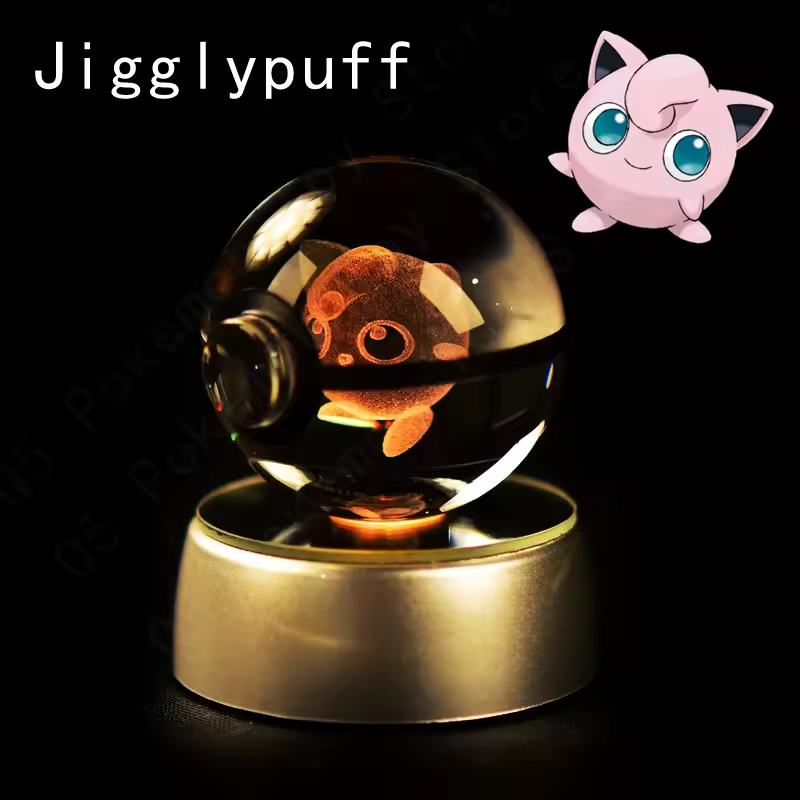 Pokémon 3D Crystal Ball LED Night Light – Collector’s Edition