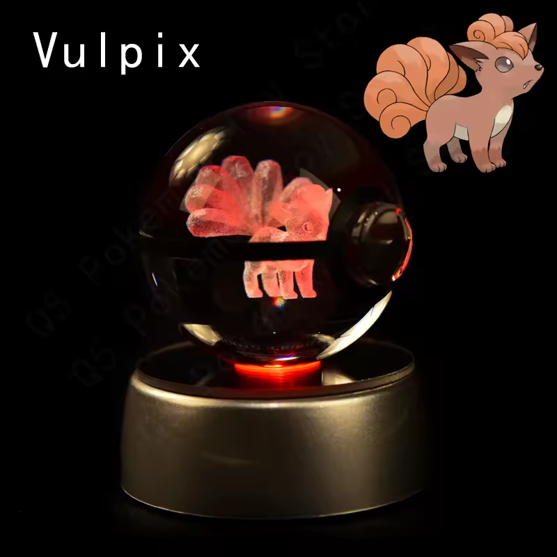 Pokémon 3D Crystal Ball LED Night Light – Collector’s Edition
