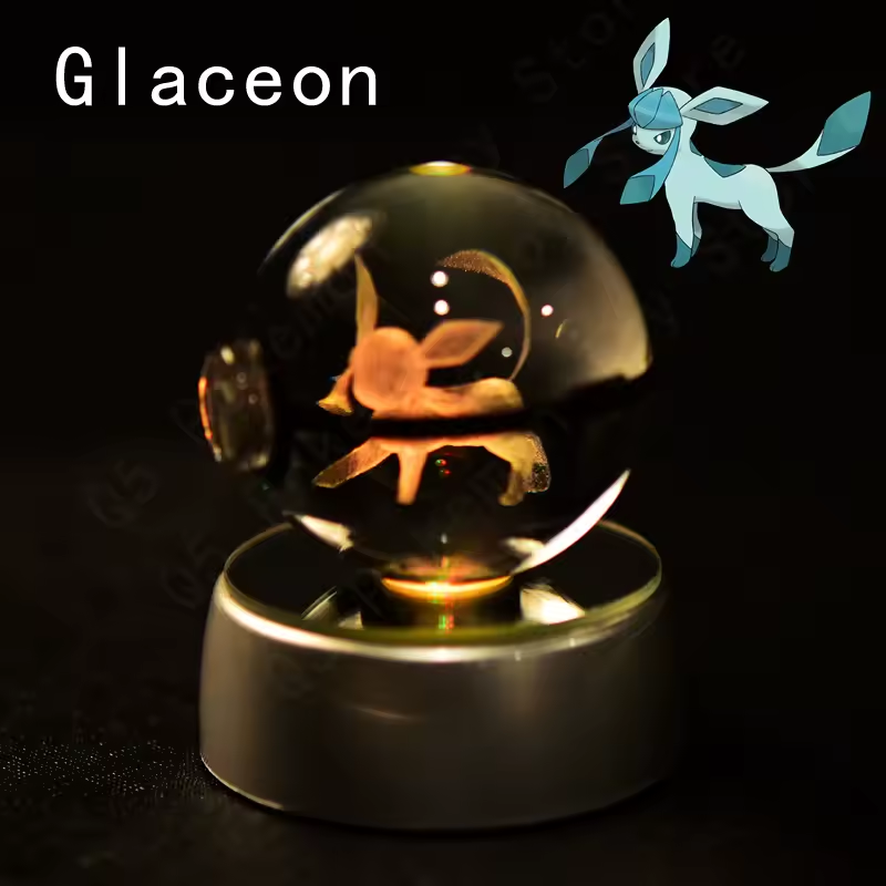 Pokémon 3D Crystal Ball LED Night Light – Collector’s Edition