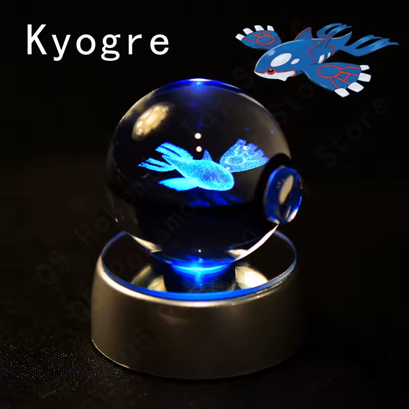 Pokémon 3D Crystal Ball LED Night Light – Collector’s Edition