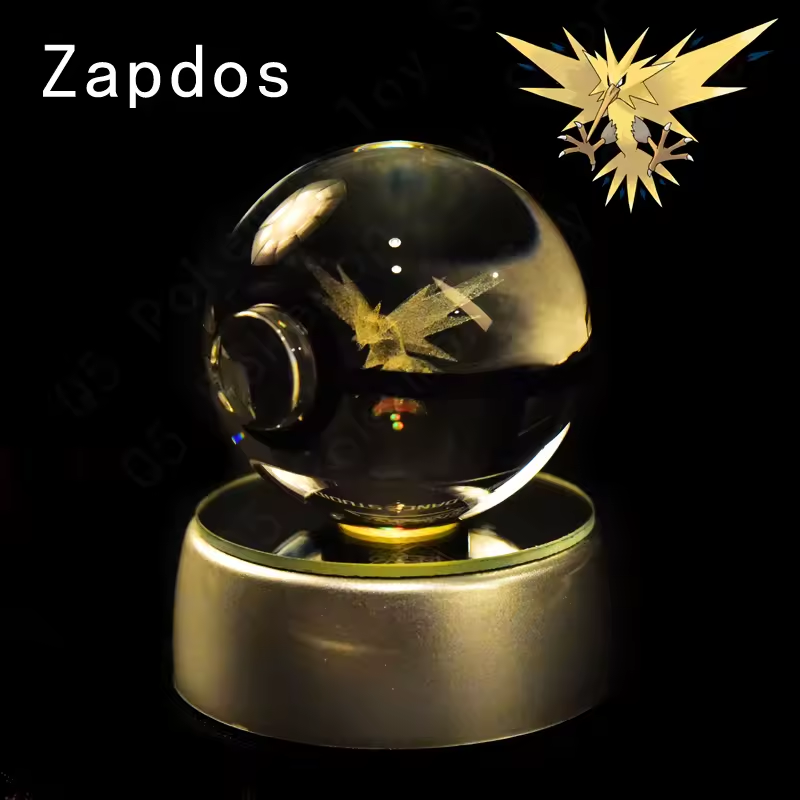 Pokémon 3D Crystal Ball LED Night Light – Collector’s Edition