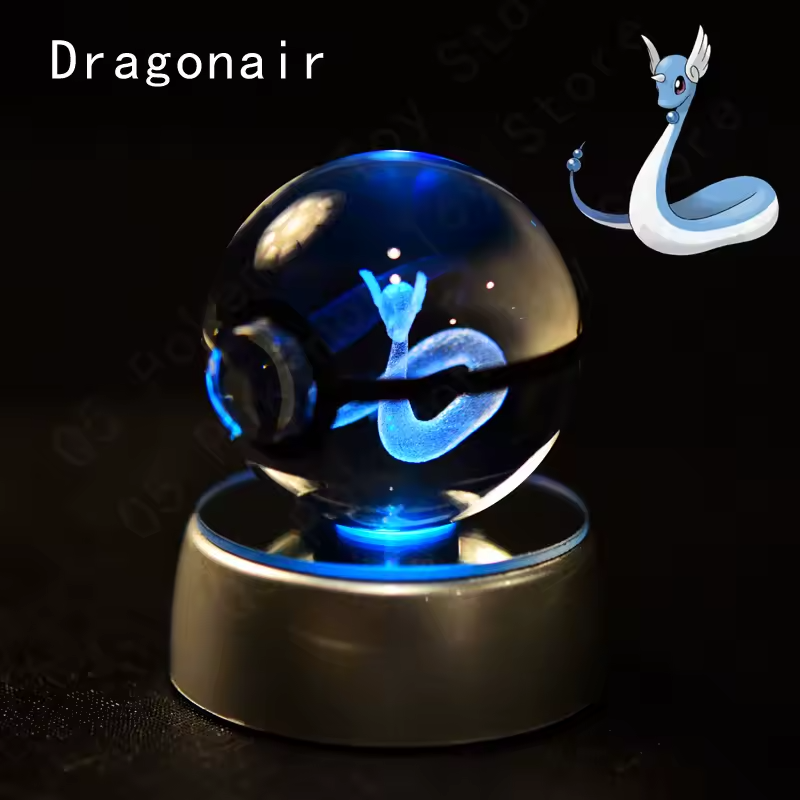 Pokémon 3D Crystal Ball LED Night Light – Collector’s Edition