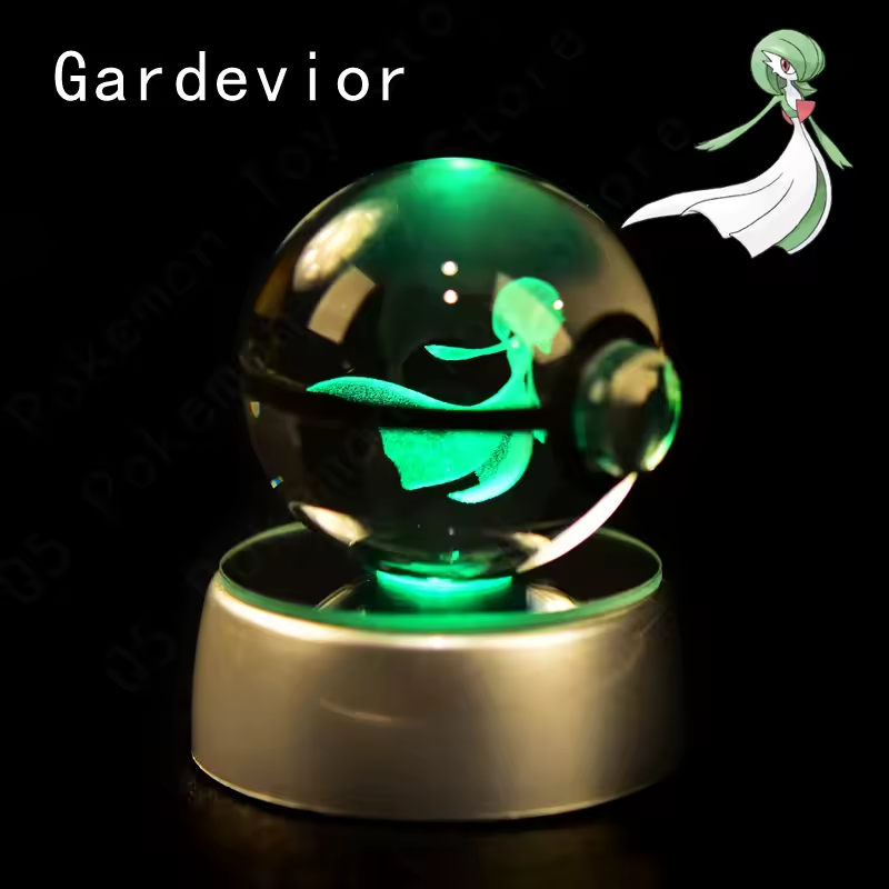 Pokémon 3D Crystal Ball LED Night Light – Collector’s Edition