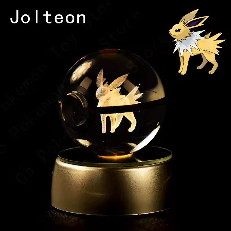 Pokémon 3D Crystal Ball LED Night Light – Collector’s Edition