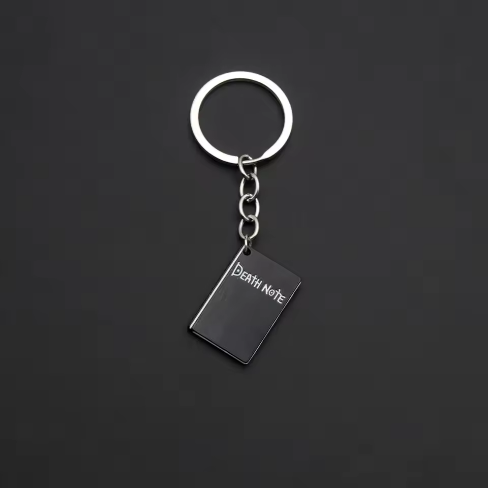 Death Note Mini Book Keychain & Necklace Set – Anime-Inspired Cosplay Accessories