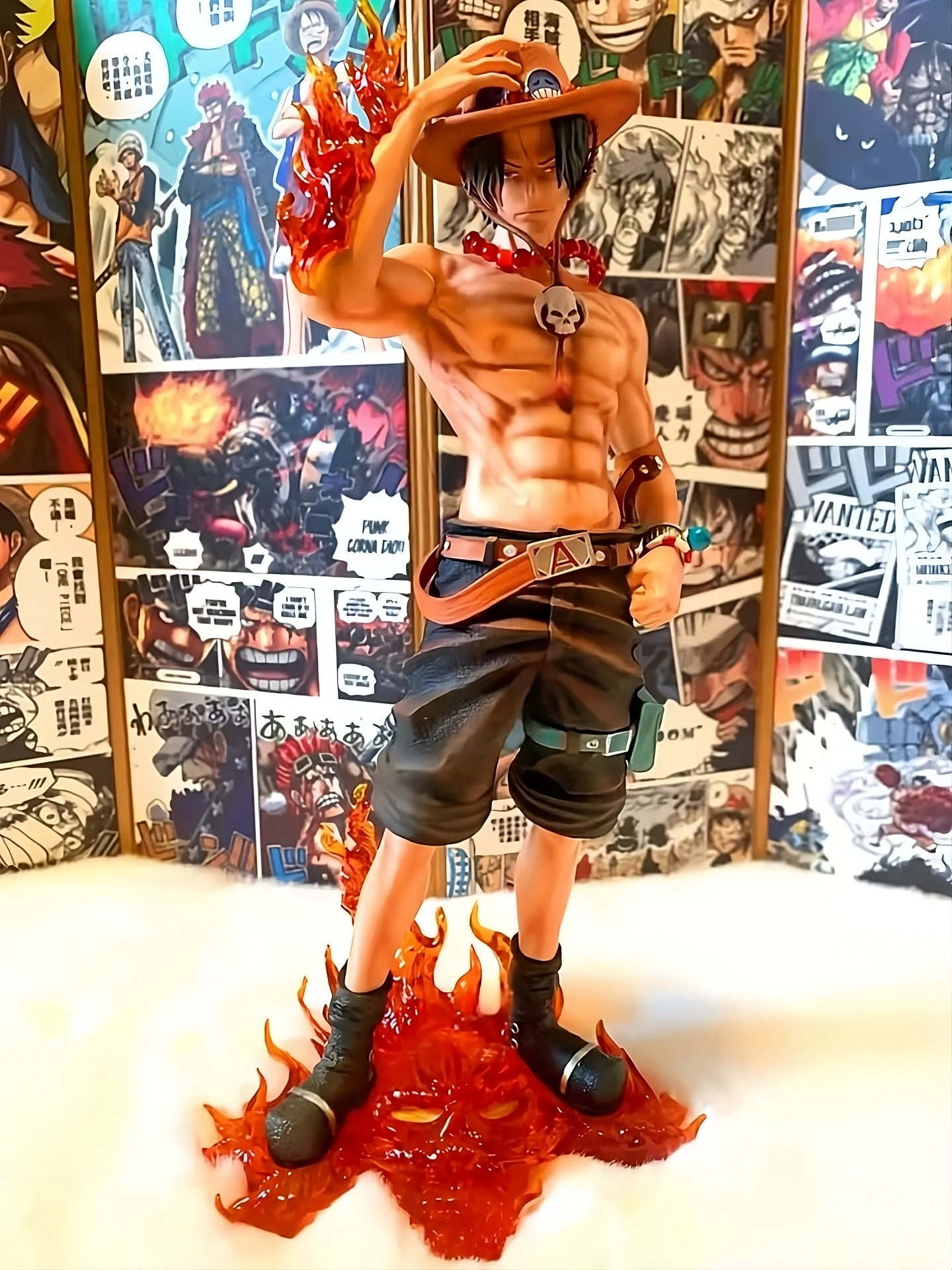One Piece – Portgas D. Ace 24cm Flame Effect PVC Action Figure