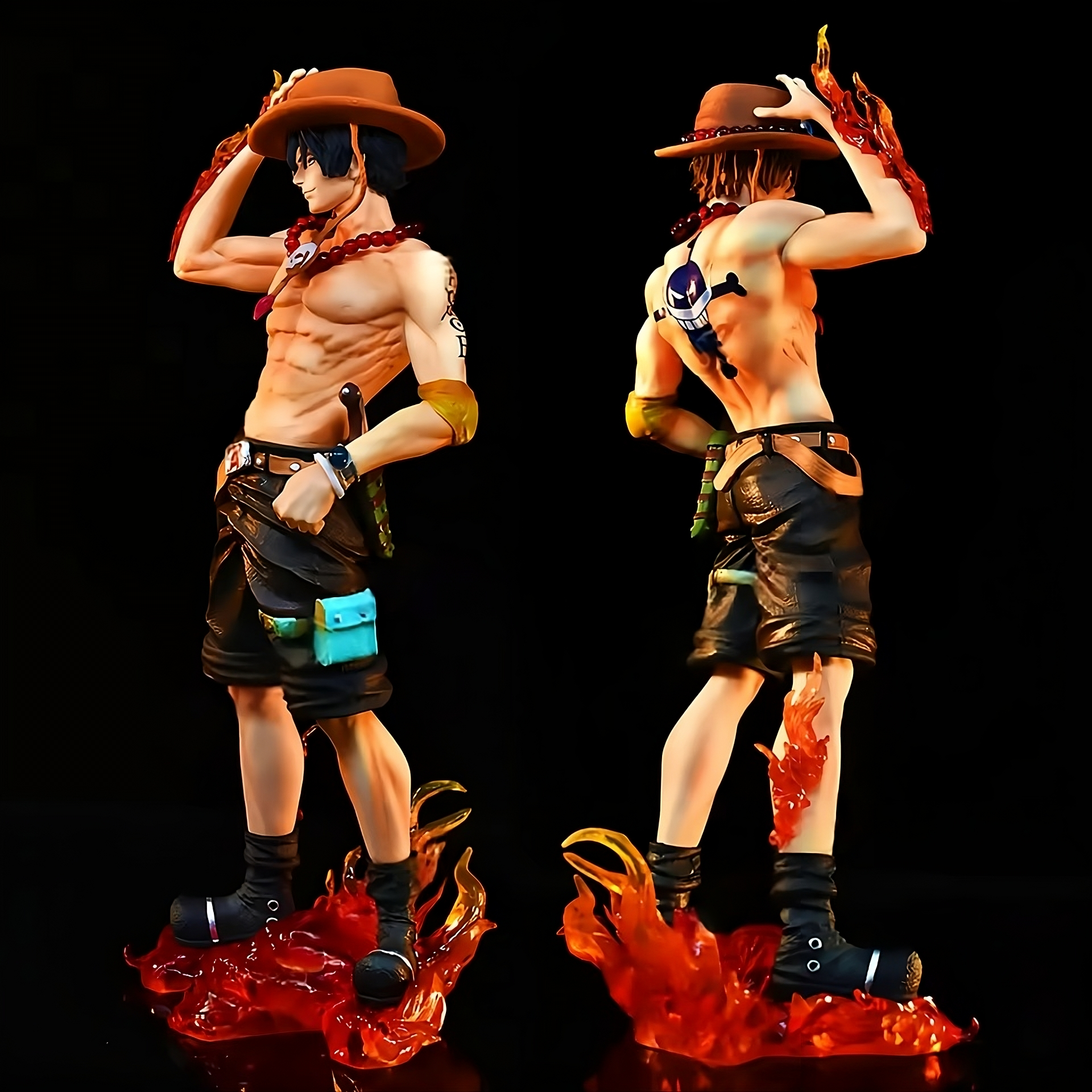 One Piece – Portgas D. Ace 24cm Flame Effect PVC Action Figure