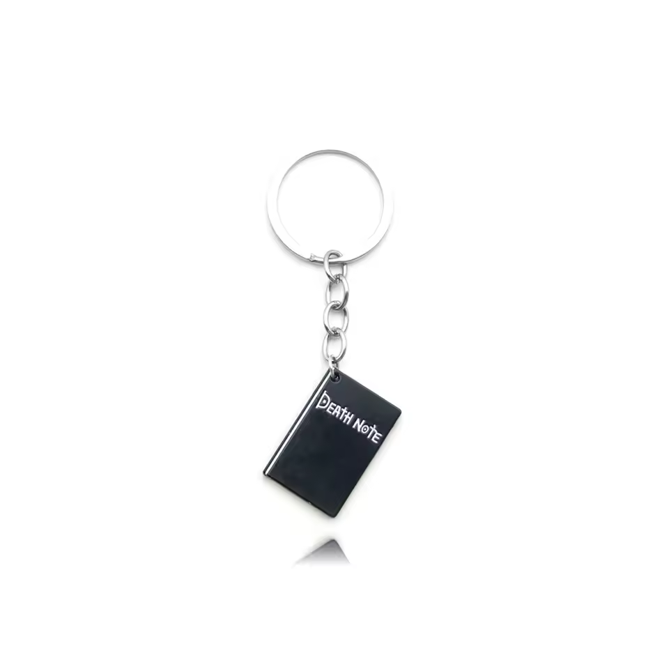 Death Note Mini Book Keychain & Necklace Set – Anime-Inspired Cosplay Accessories