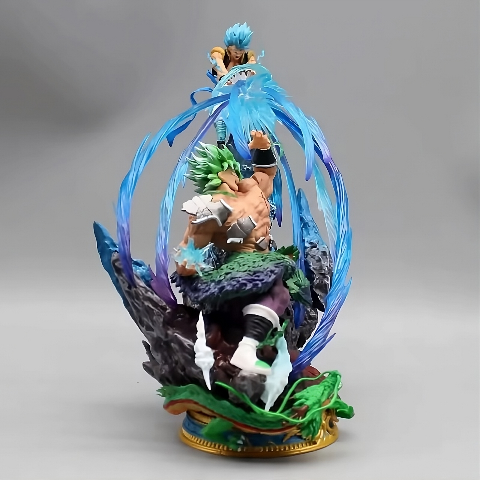 Dragon Ball Z Broly vs Gogeta – Epic Battle Collectible Figure (20cm)