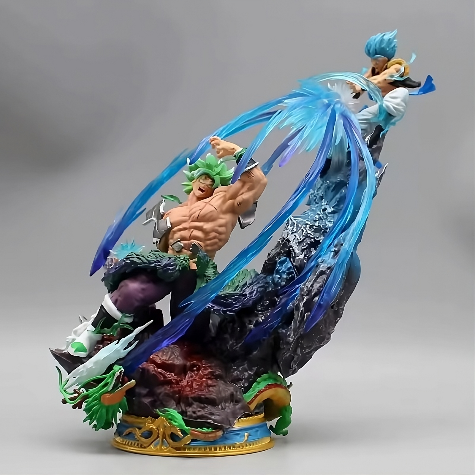 Dragon Ball Z Broly vs Gogeta – Epic Battle Collectible Figure (20cm)