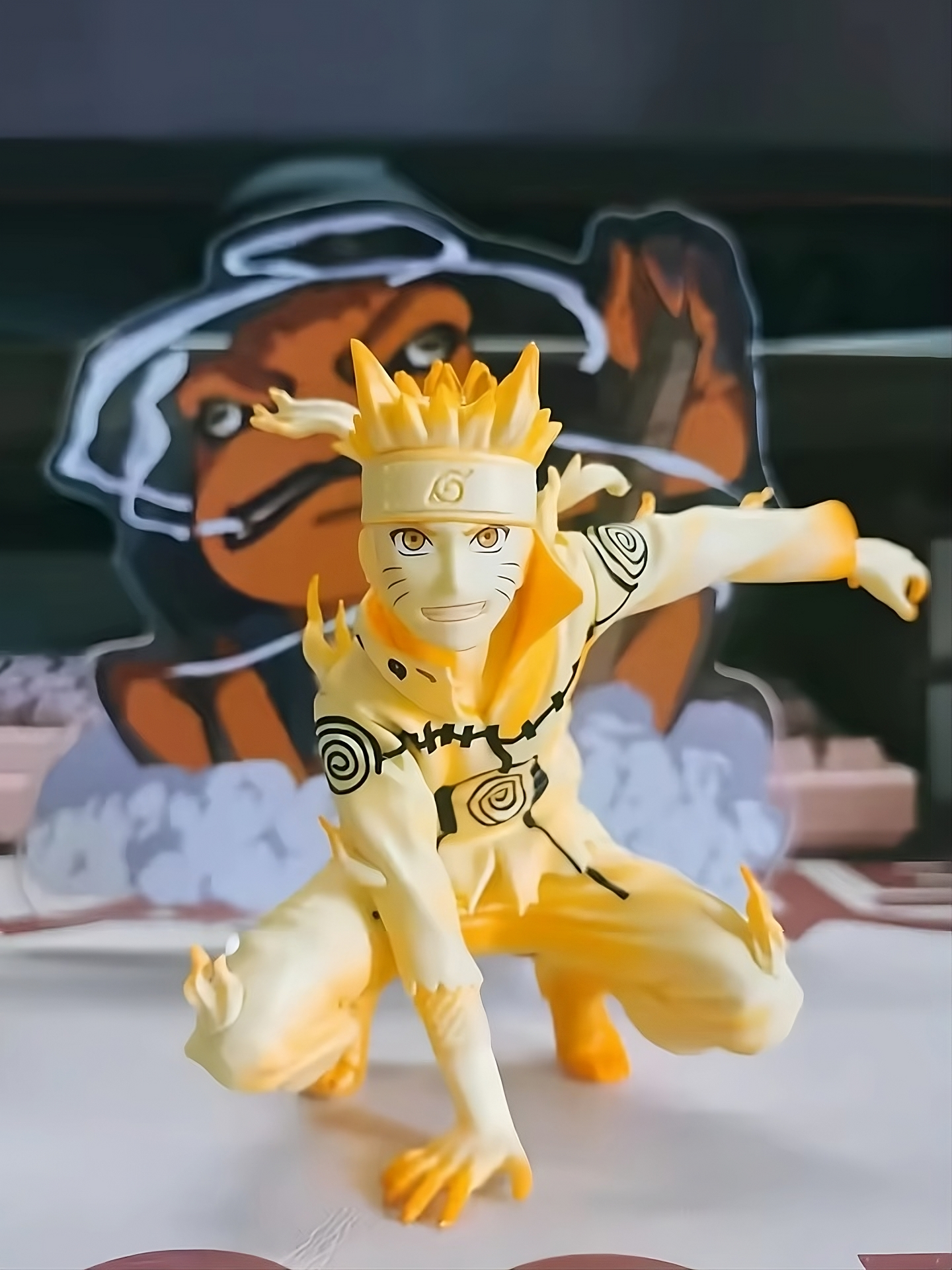 Naruto Shippuden – Uzumaki Naruto “Chakra Cloak Mode” PVC Figure (10cm First Edition)