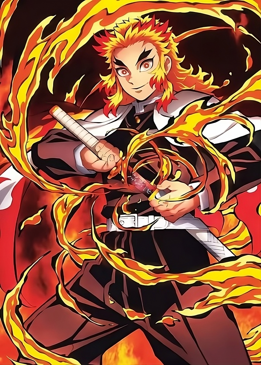 Demon Slayer Anime Canvas Poster – HD Wall Art Print