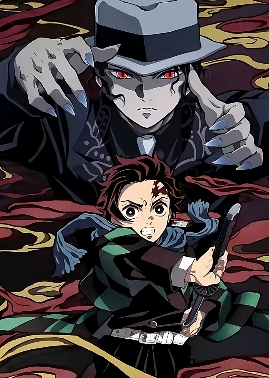 Demon Slayer Anime Canvas Poster – HD Wall Art Print