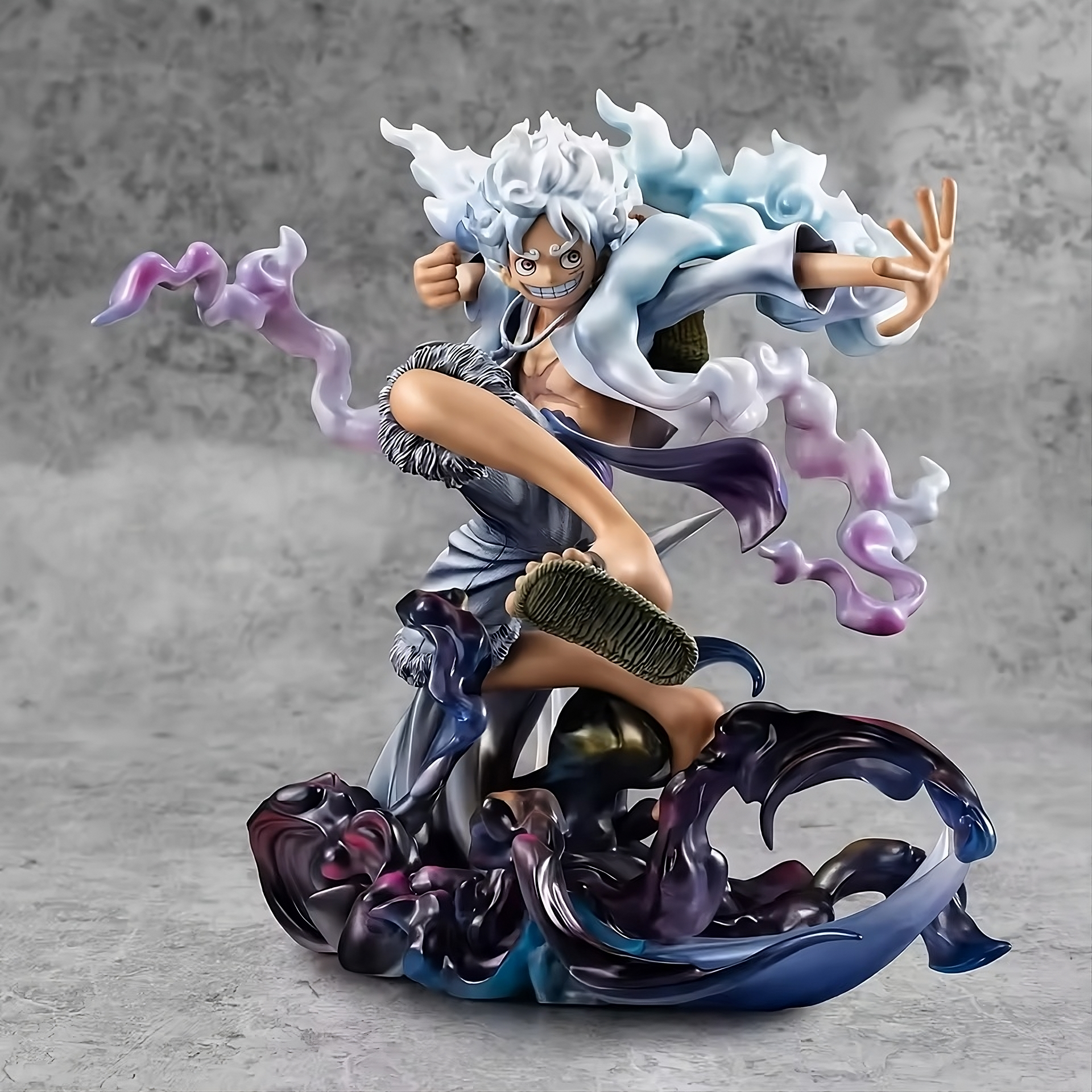 One Piece – Gear 5 Luffy "Sun God Nika" Action Figure | 23cm Collectible Statue