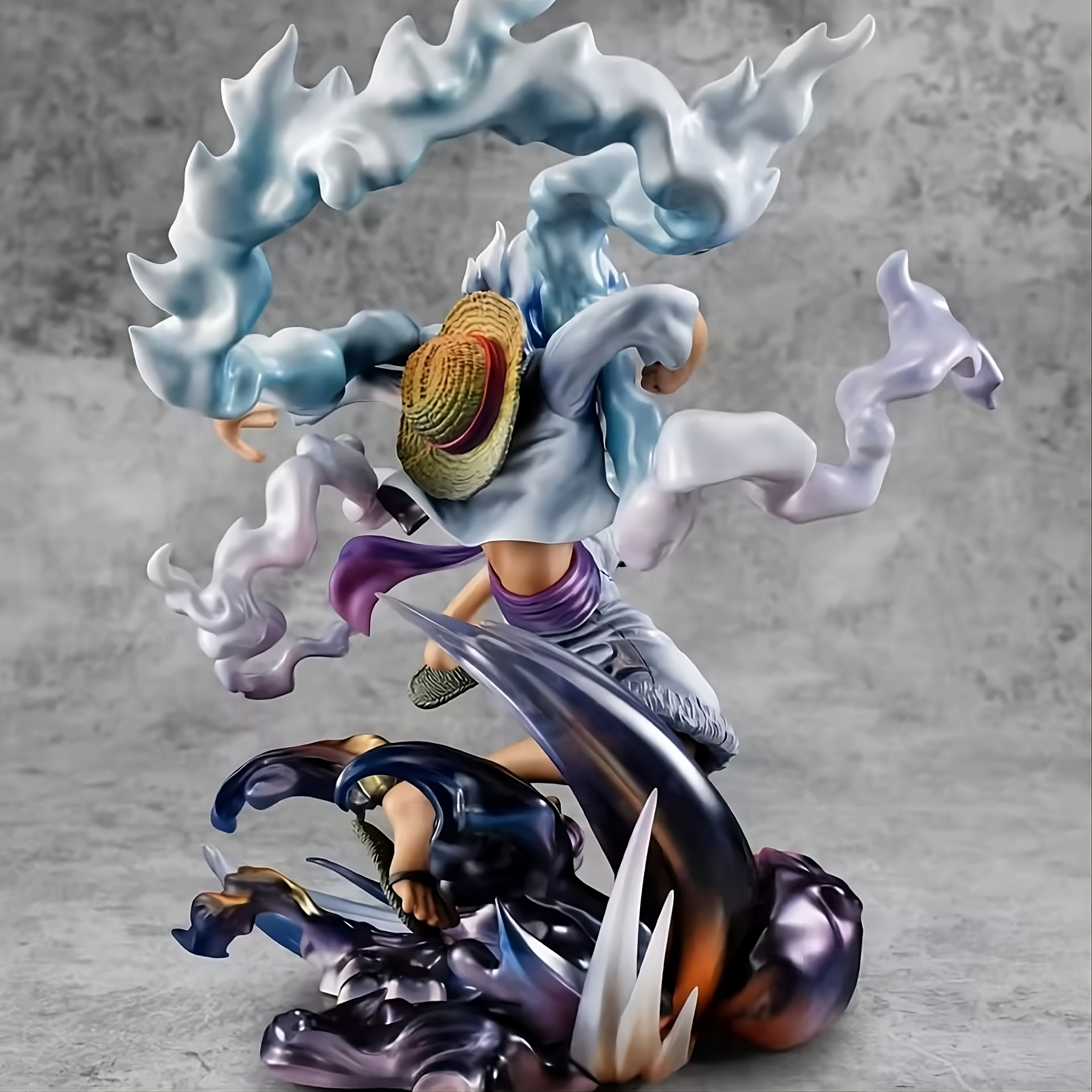 One Piece – Gear 5 Luffy "Sun God Nika" Action Figure | 23cm Collectible Statue