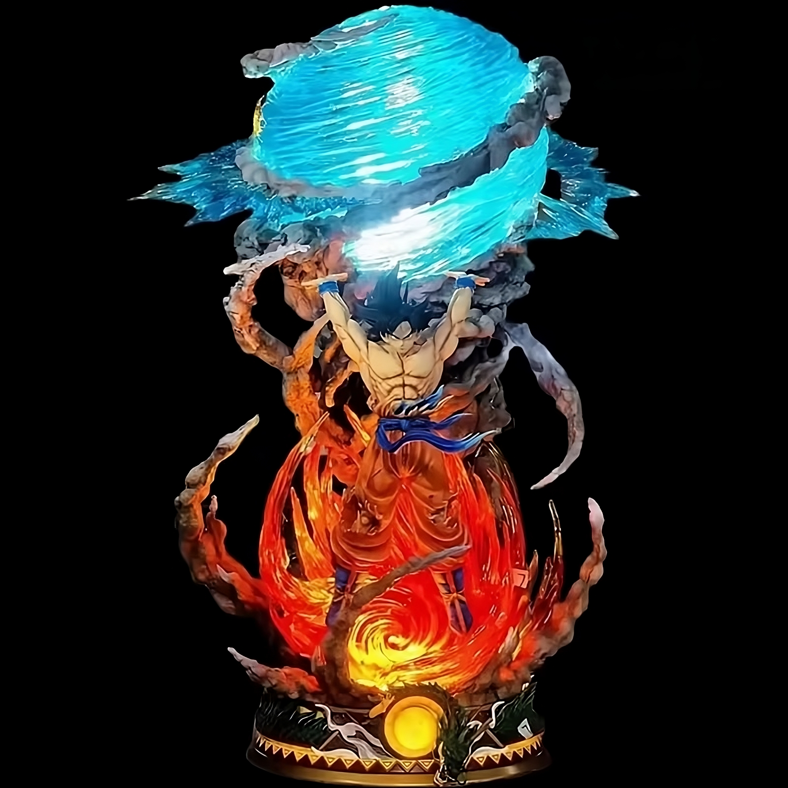 Dragon Ball Z – Goku Spirit Bomb Figure (23cm GK-Style PVC Collectible)