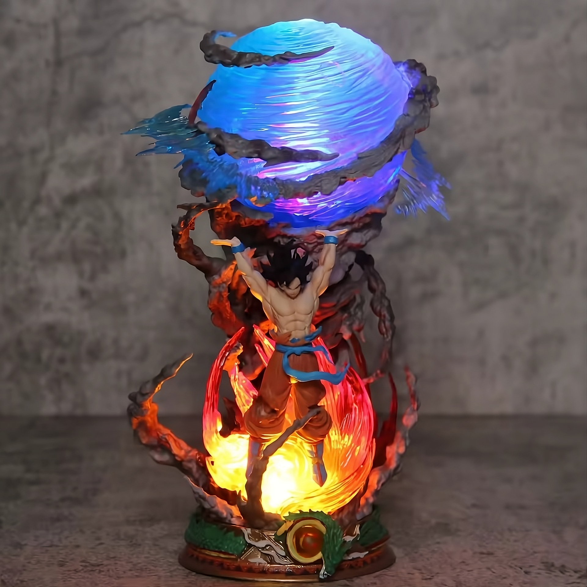 Dragon Ball Z – Goku Spirit Bomb Figure (23cm GK-Style PVC Collectible)