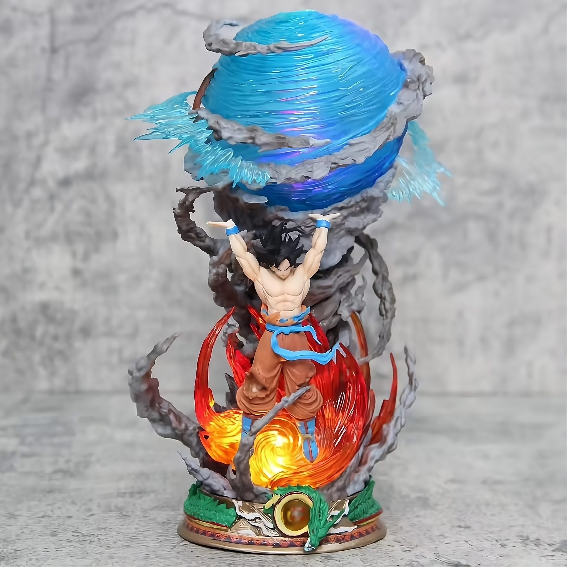 Dragon Ball Z – Goku Spirit Bomb Figure (23cm GK-Style PVC Collectible)