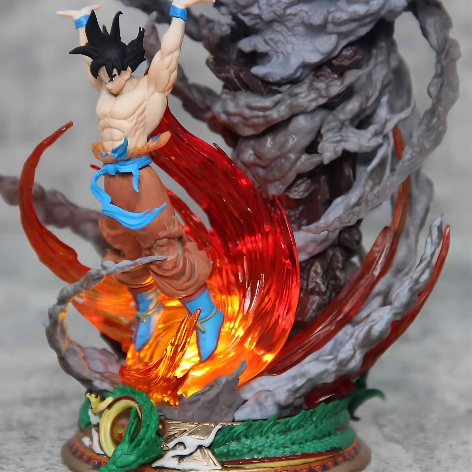Dragon Ball Z – Goku Spirit Bomb Figure (23cm GK-Style PVC Collectible)