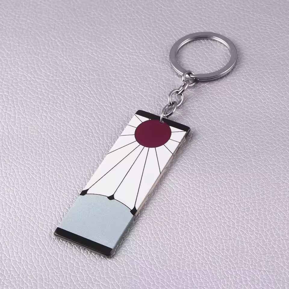 Tanjiro Kamado Rising Sun Keychain