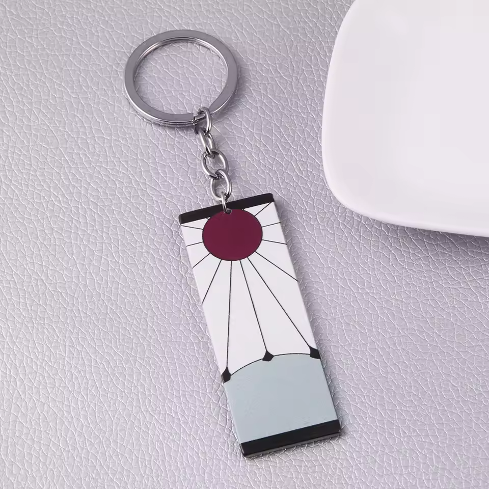 Tanjiro Kamado Rising Sun Keychain