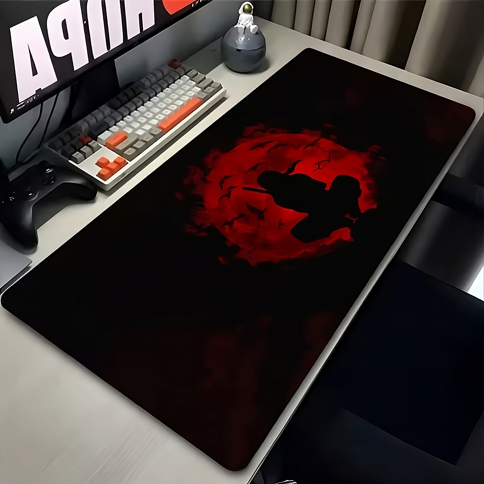 Itachi Uchiha Red Moon XL Mouse Pad