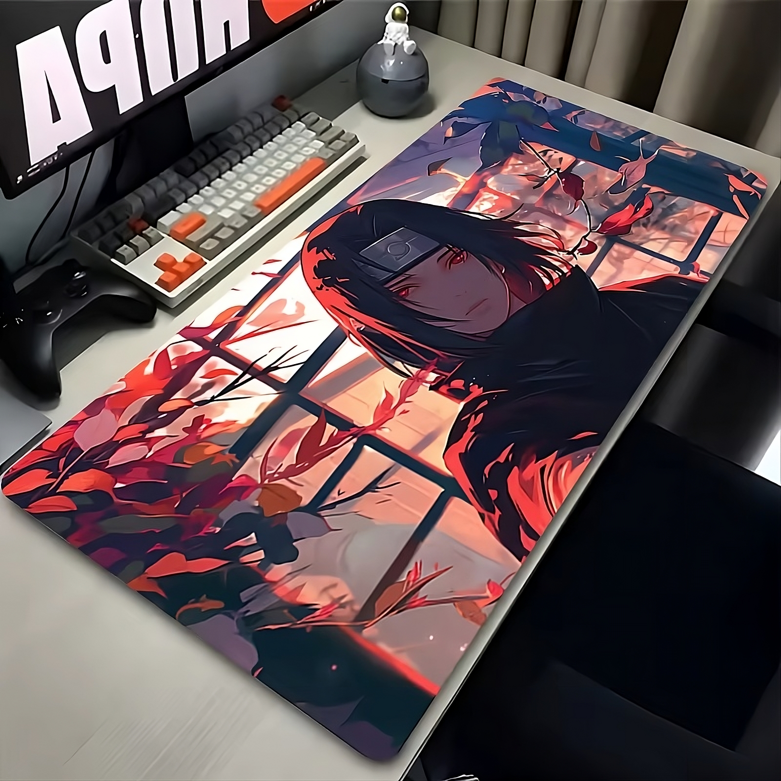 Itachi Uchiha Red Moon XL Mouse Pad