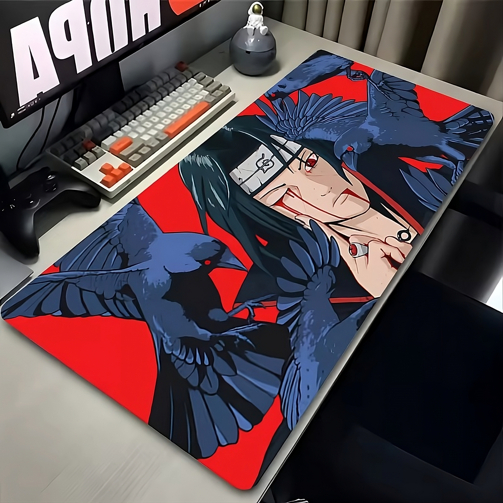 Itachi Uchiha Red Moon XL Mouse Pad