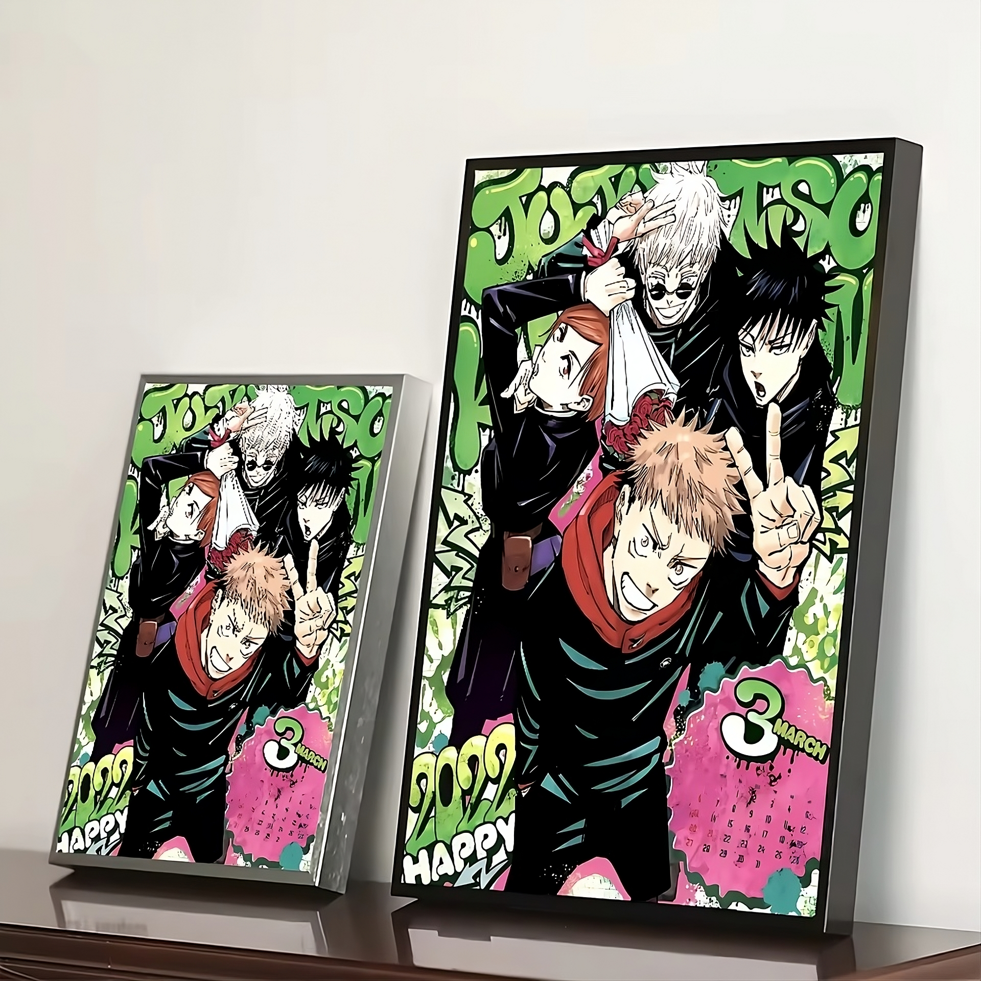 Jujutsu Kaisen Anime Vintage Poster