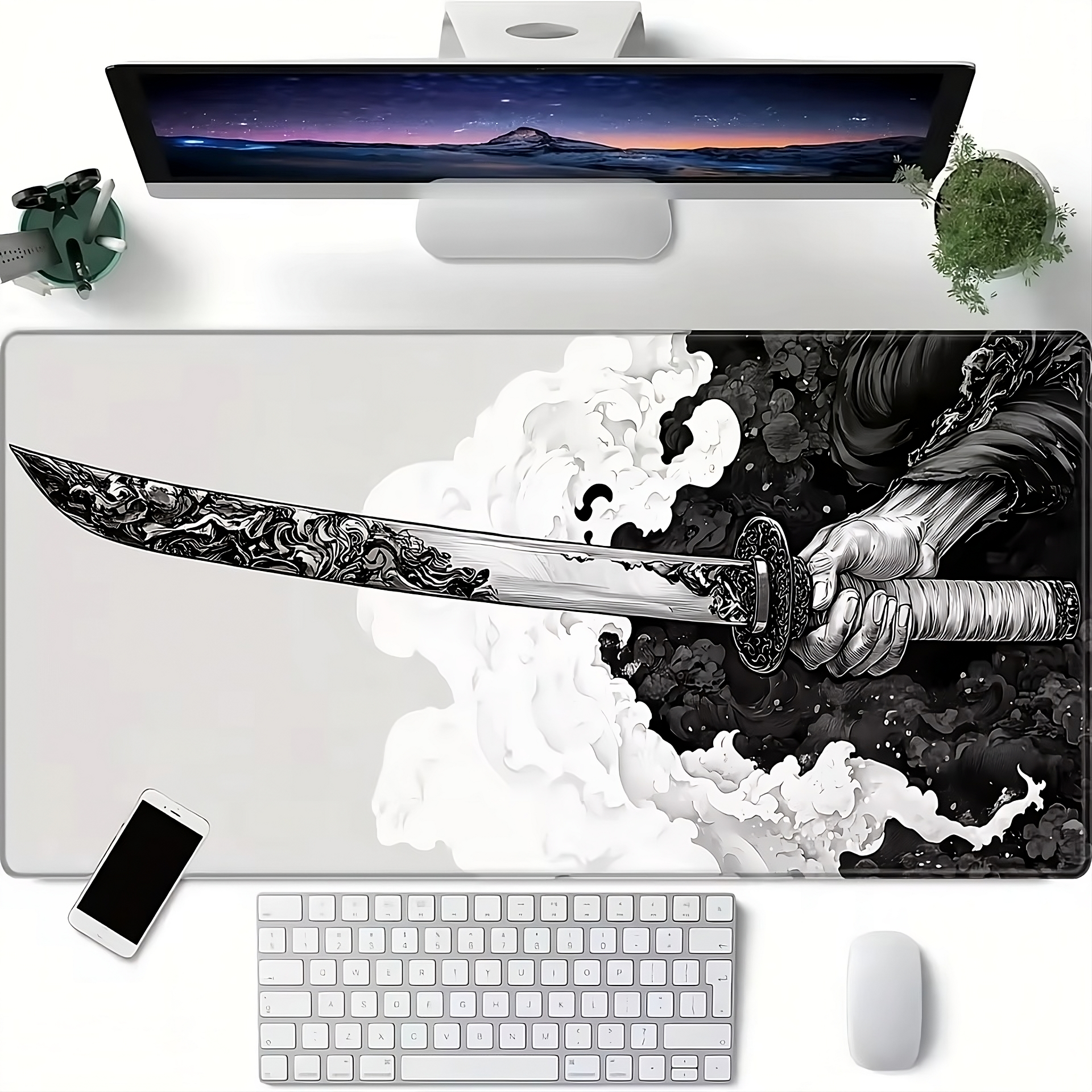 Japanese Katana XL Mouse Pad