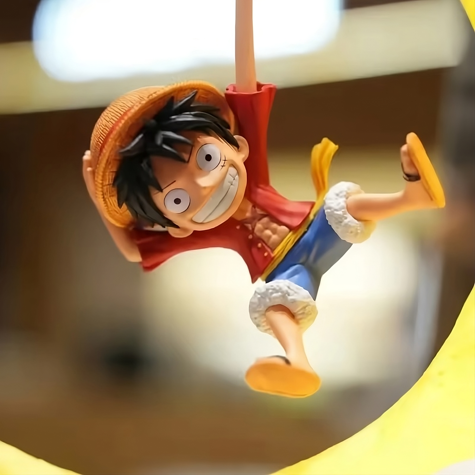 One Piece Luffy Moon Night Light