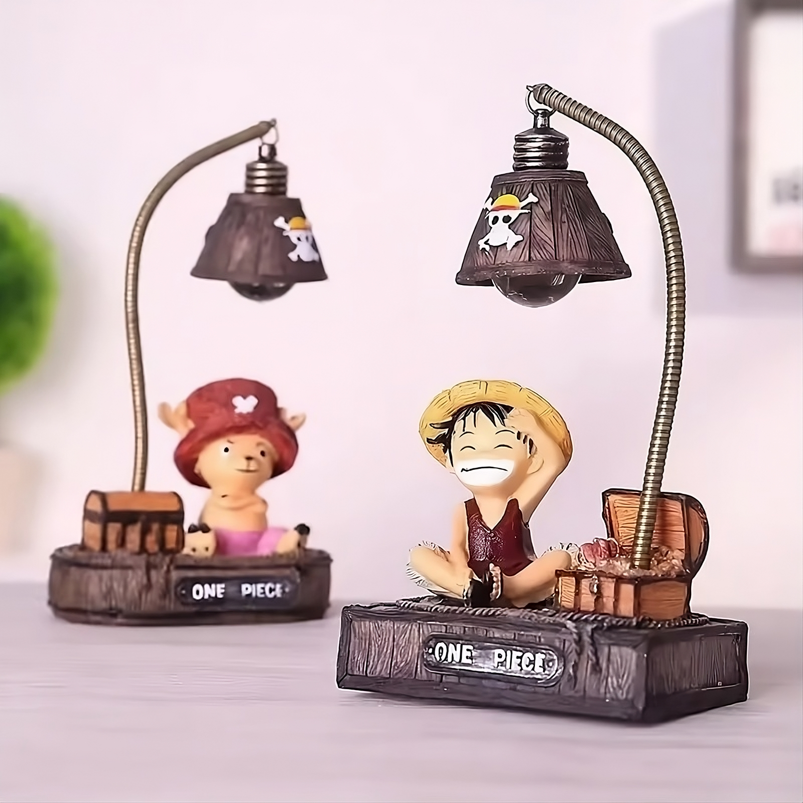 One Piece Luffy & Chopper LED Desk Night Lights