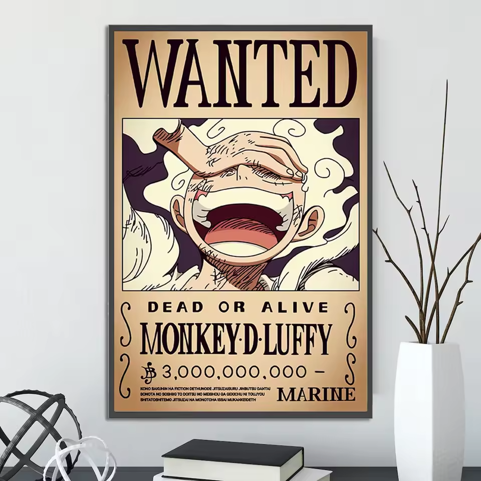 One Piece Wanted Poster