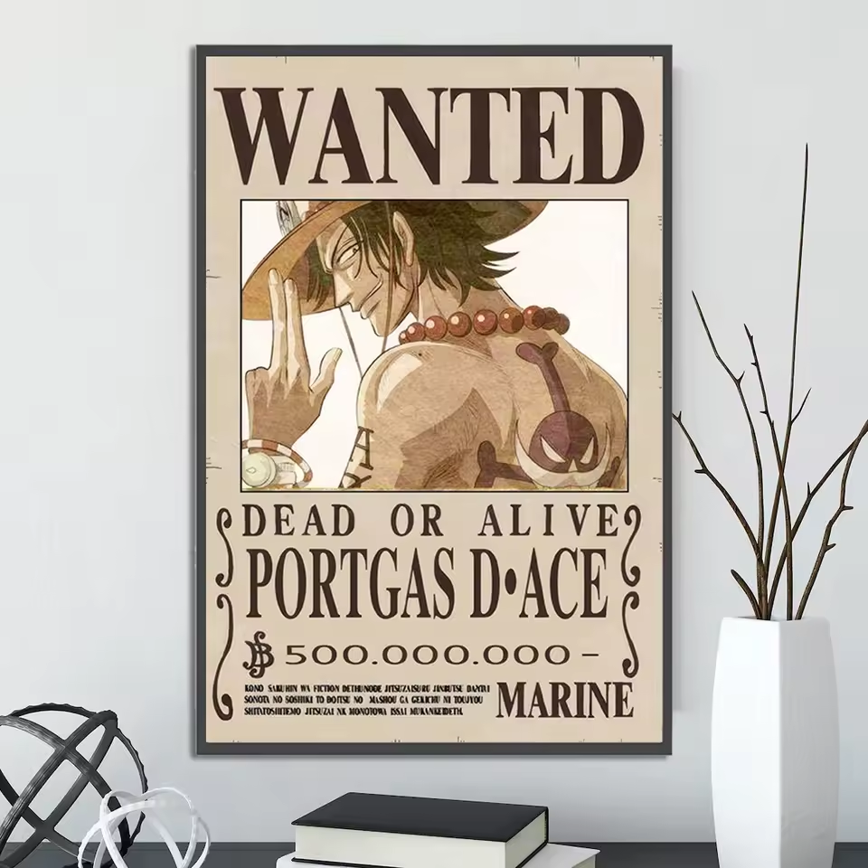 One Piece Wanted Poster