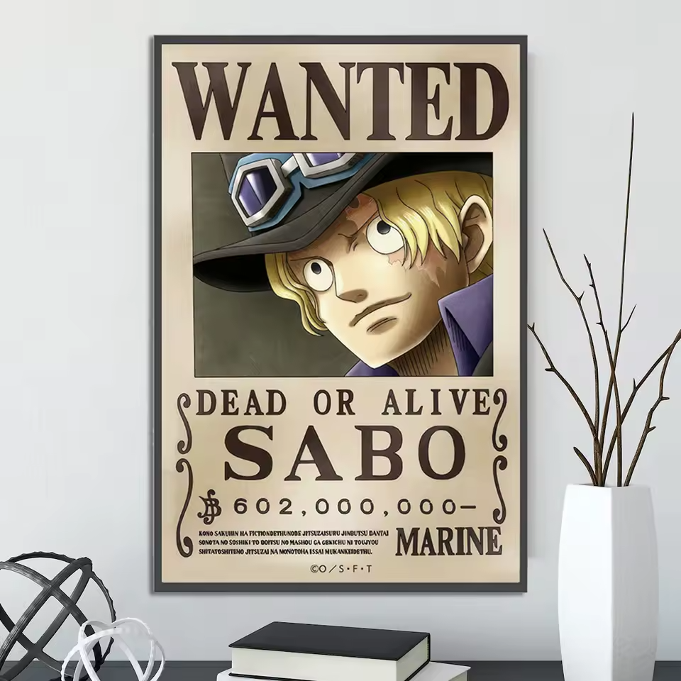 One Piece Wanted Poster