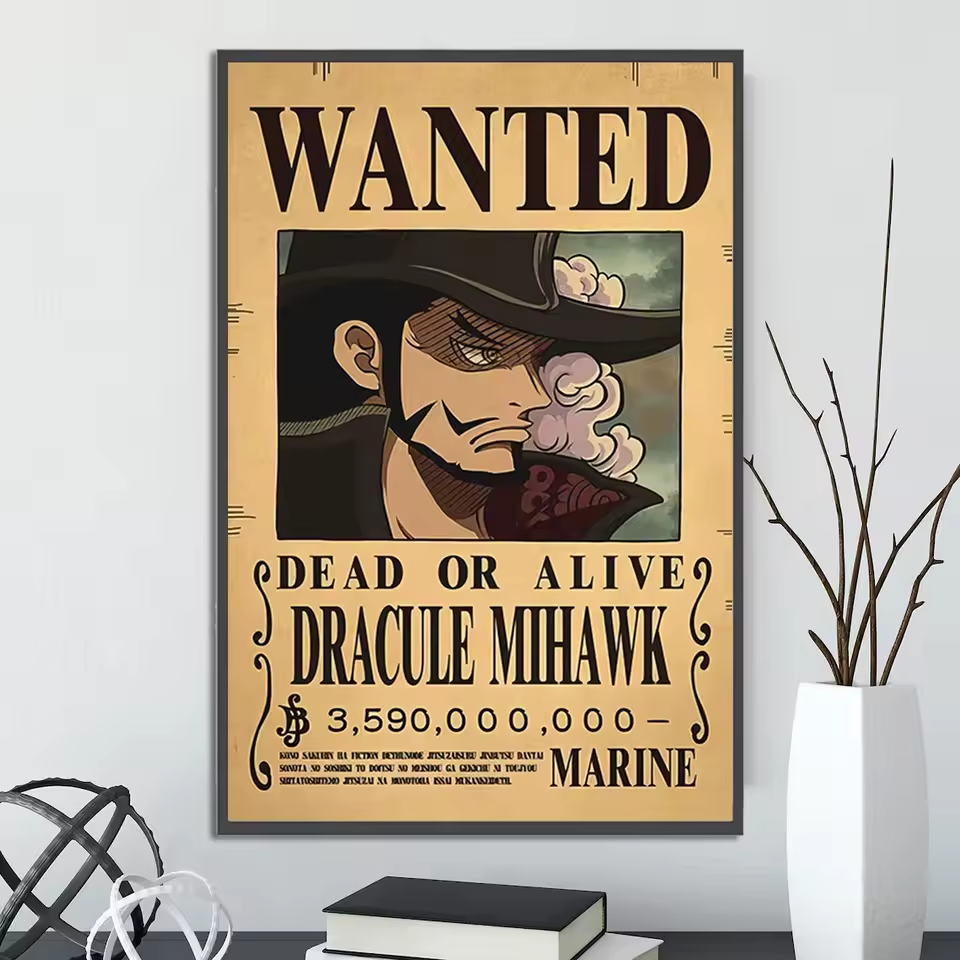 One Piece Wanted Poster