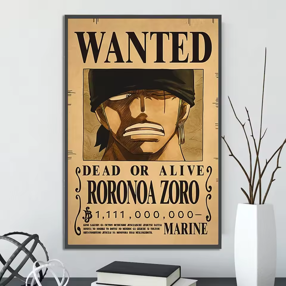 One Piece Wanted Poster